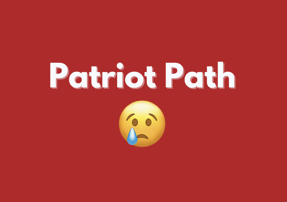 Missing Patriot Path?